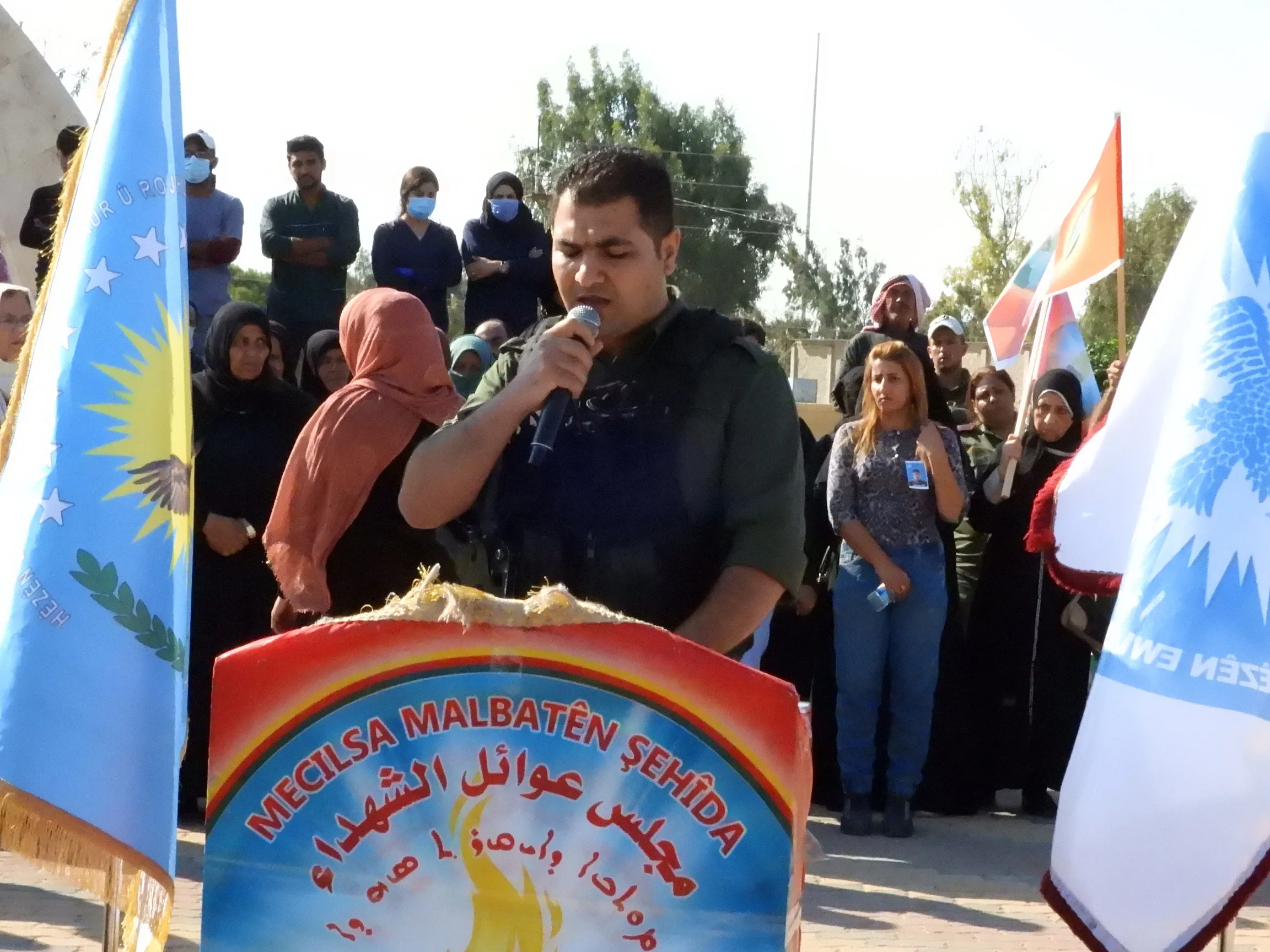 ​​​​​​​Şêniyên Tebqayê şehîdekî xwe oxir kir