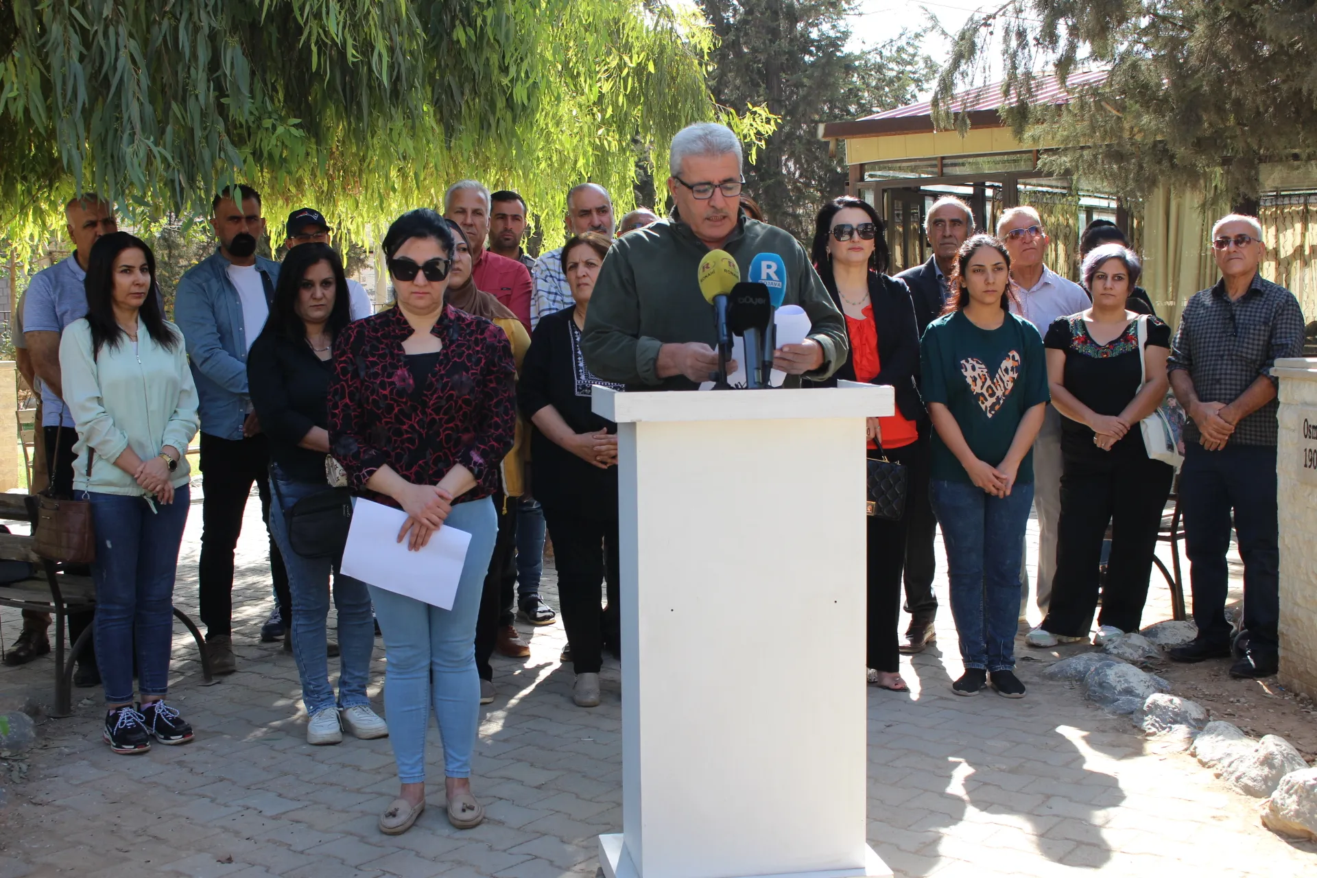 Yekîtî û Komeleyên Ereb, Kurd, Suryan, Ermen dijî êrîşan peyama zelal da