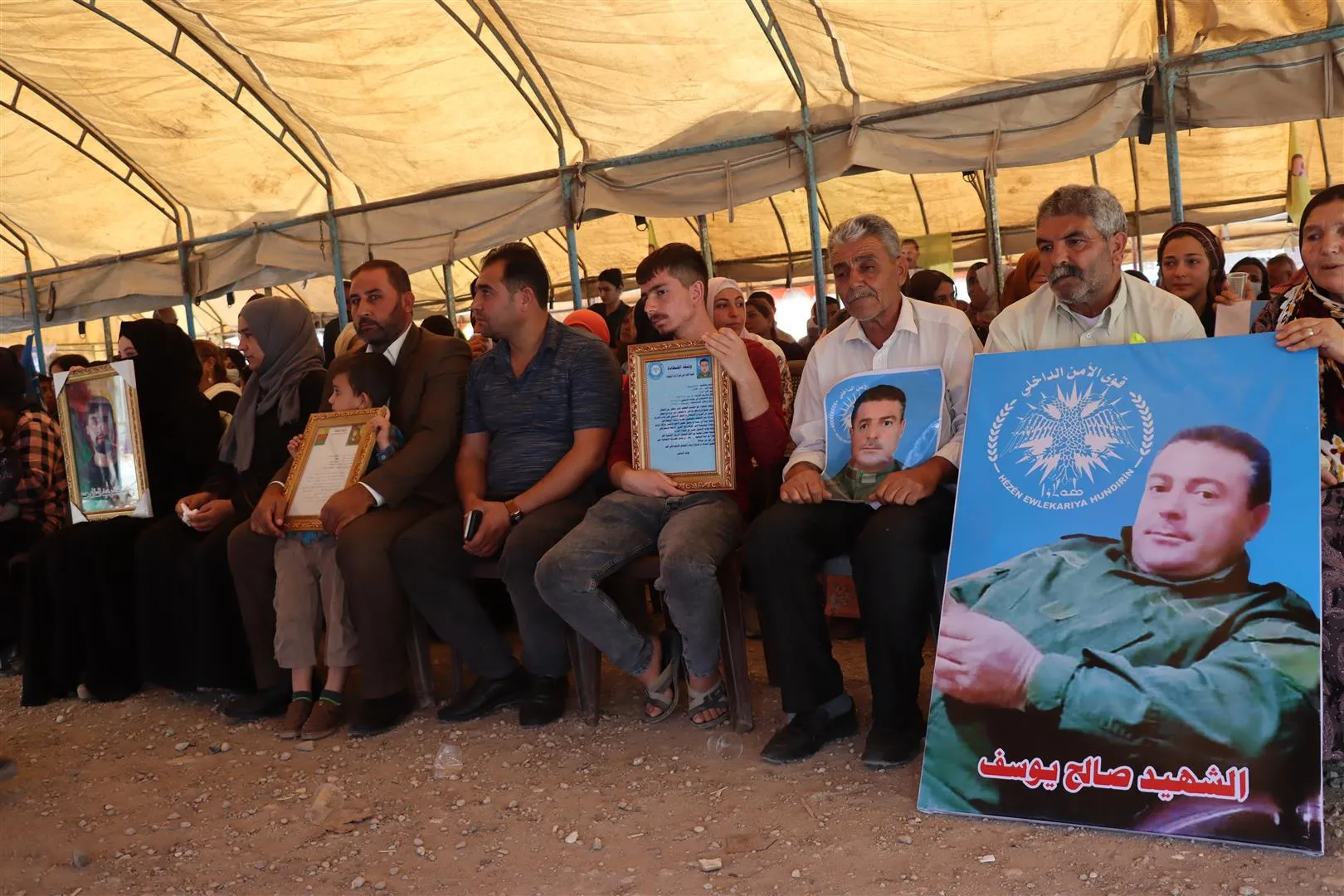 Ji bo 3 şehîdên Têkoşîna Dijî Madeyên Hişbir merasîma sersaxiyê