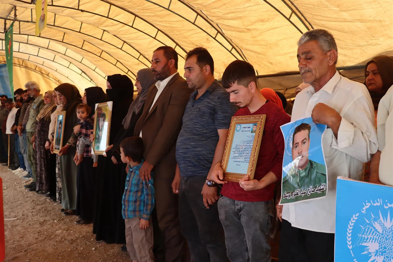 Ji bo 3 şehîdên Têkoşîna Dijî Madeyên Hişbir merasîma sersaxiyê