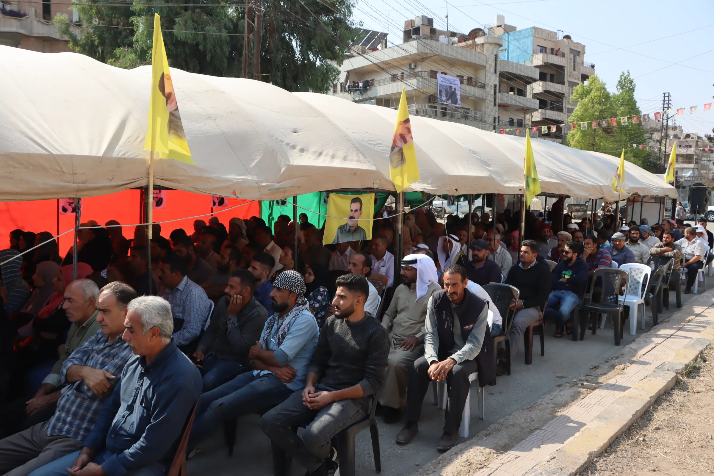 Çalakiya ji bo azadiya Rêber Abdullah Ocalan bi coş dewam dike