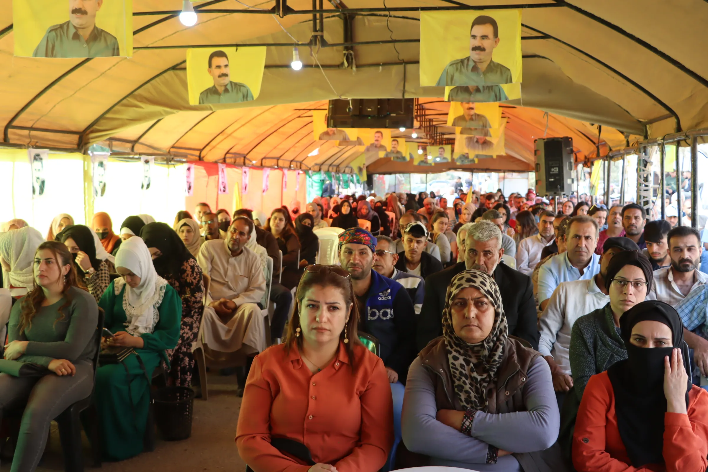 Çalakiya ji bo azadiya Rêber Abdullah Ocalan bi coş dewam dike