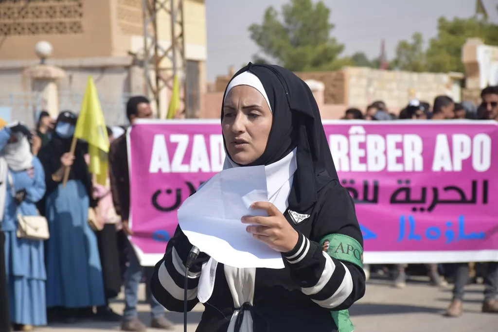 Xelkê başûrê Hesekê û Yekitiya Jinên Êzidî jî tev li pêngavê bûn