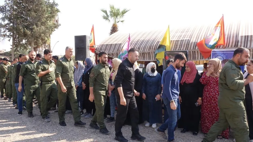 ​​​​​​​Ji bo şehîdên Hêzên Ewlekariya Hundirîn konê sersaxiyê hat vedan