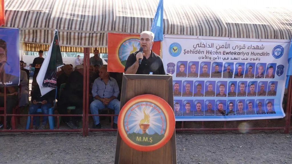 ​​​​​​​Ji bo şehîdên Hêzên Ewlekariya Hundirîn konê sersaxiyê hat vedan