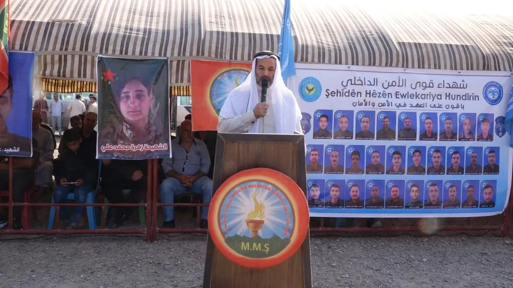 ​​​​​​​Ji bo şehîdên Hêzên Ewlekariya Hundirîn konê sersaxiyê hat vedan