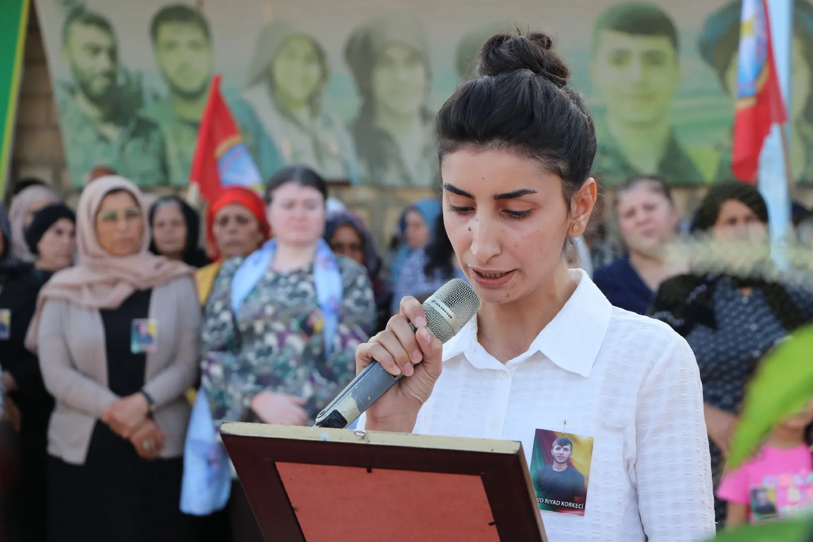 Şehîd Riyad Korkecî bi merasîmekê hat oxirkirin