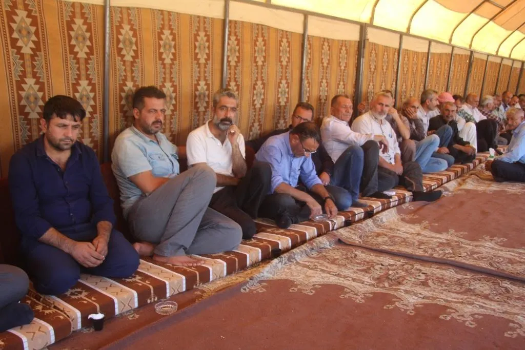 Xelkê herêma Firatê sersaxî dan malbatên 6 şehîdan