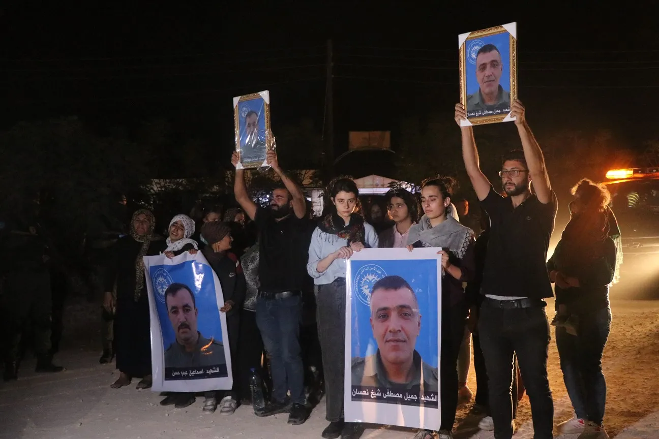 Cenazeyên 2 cangoriyan gihaştin Şehbayê