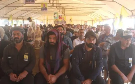 Şêniyên Til Koçerê soza şopandina rêya şehîdan dubare kir