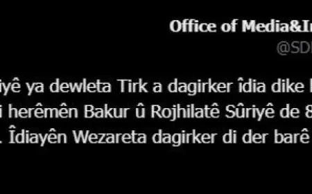 QSD: Îdiayên wezareta dagirker ne rast in