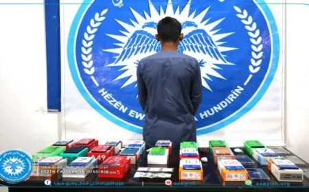 Hêzên Ewlekariya Hundirîn 4 bazirgên hişbirê û dizek girtin