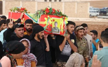 Cenazeyê şehîd Şahîn Şehba hate veşartin