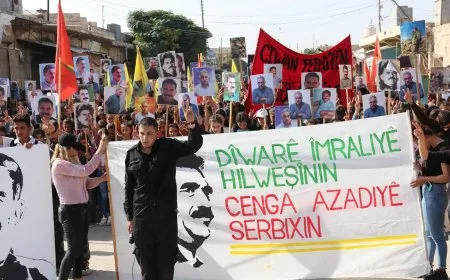 Şêniyên Til Rifetê doza azadiya Rêber Abdullah Ocalan kir