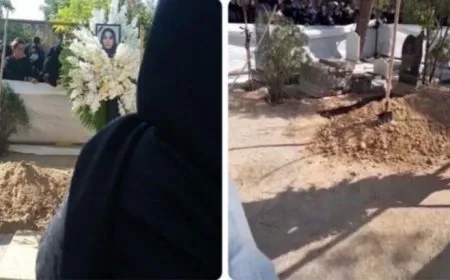Cenazeyê Armîta Girawend li Tehranê veşartin