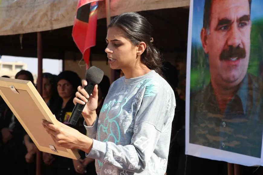 ​​​​​​​Ji bo şervanê YPG`ê Bahoz Heleb merasîma sersaxiyê