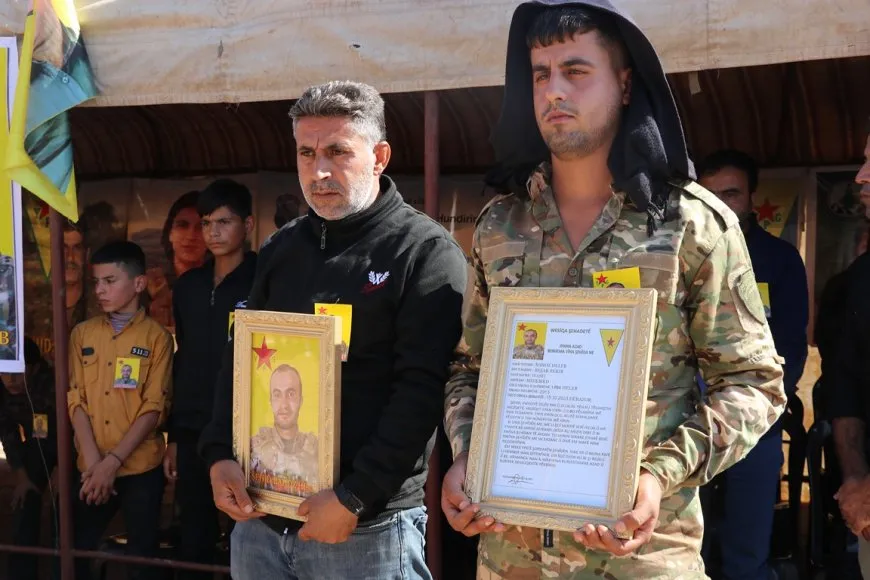 ​​​​​​​Ji bo şervanê YPG`ê Bahoz Heleb merasîma sersaxiyê