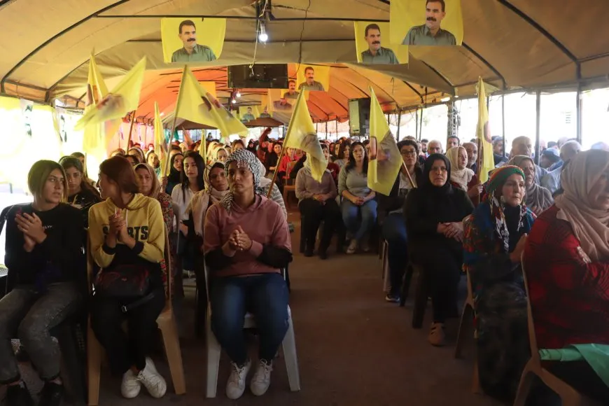 Çalakiya Konvedanê di roja 6′an de bi banga azadiya Rêber Abdullah Ocalan dewam dike