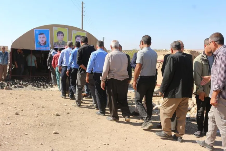 Li herêma Firatê merasîmên sersaxiyê yên 3 şehîdan