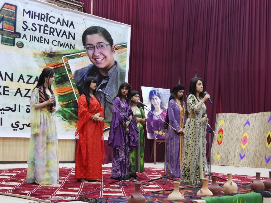 Mîhrîcana Jinên Ciwan a Şehîd Stêrvan bi dawî bû