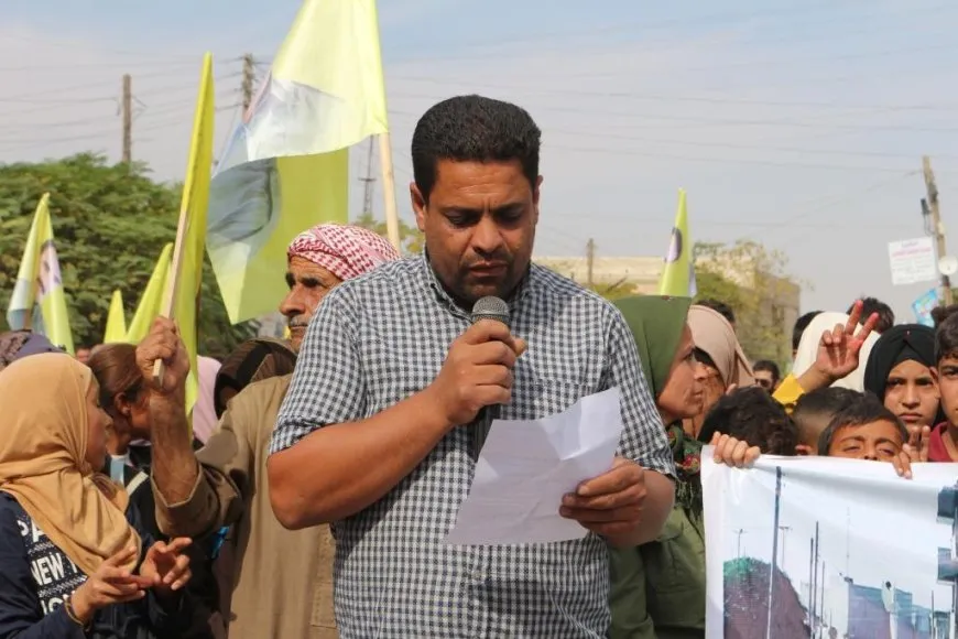 Xelkê Sirînê ji bo azadiya Rêber Abdullah Ocalan meşiya
