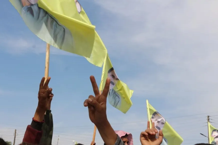 Xelkê Sirînê ji bo azadiya Rêber Abdullah Ocalan meşiya