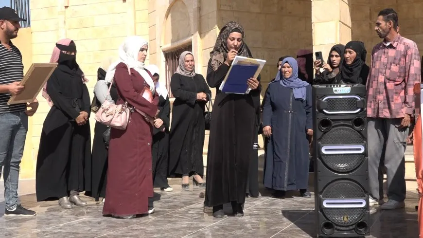 Cenazeyên 3 şehîdên QSD'ê li Dêrazorê hatin oxirkirin