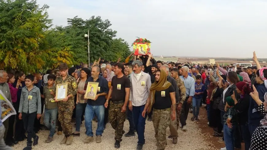 Cenazeyê şehîd Şahîn Şehba hate veşartin