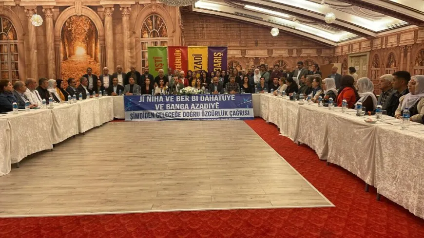 172 sazî û partiyan ji bo azadiya Rêber Abdullah Ocalan deklarasyonek eşkere kir