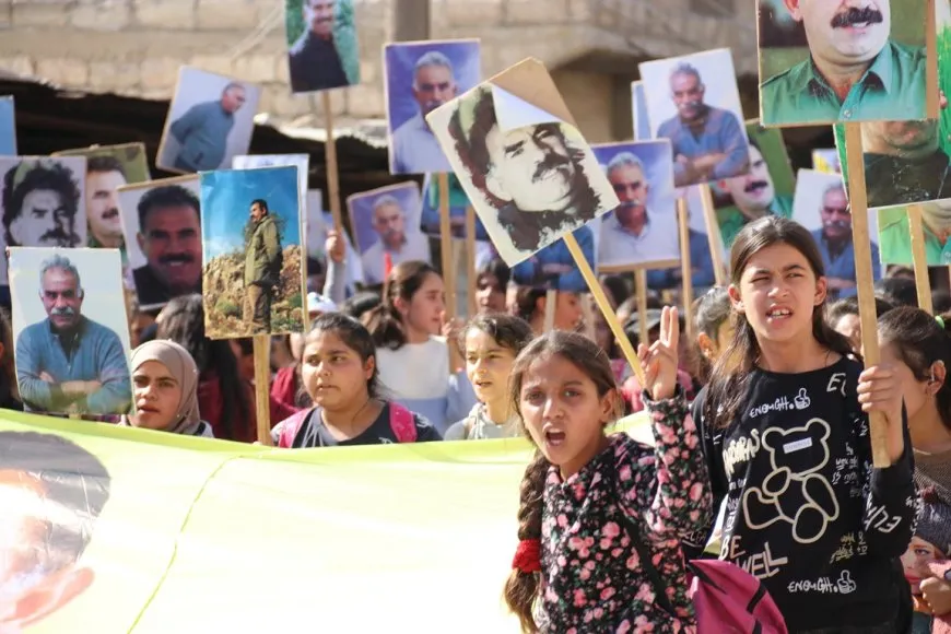 Şêniyên Til Rifetê doza azadiya Rêber Abdullah Ocalan kir