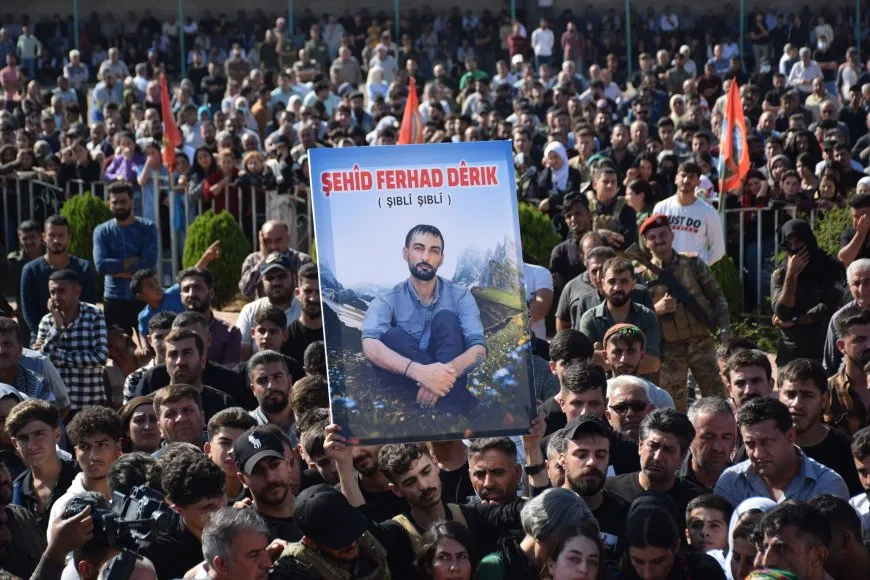Di merasîma fermandarê QSD`ê şehîd Şiblî de soza tolhildanê