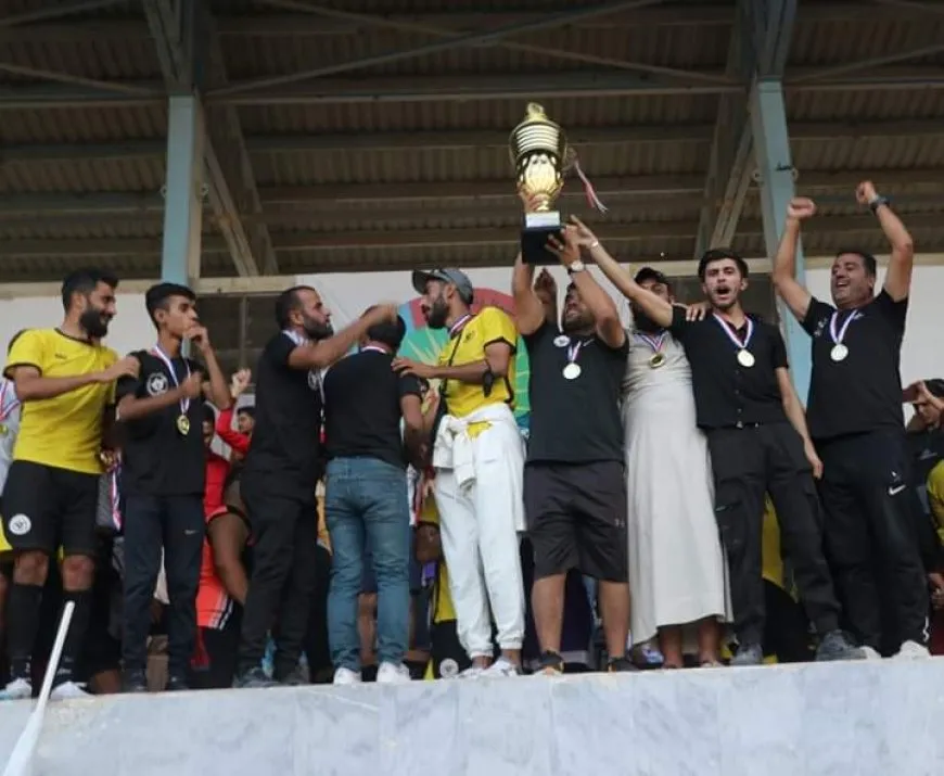Tîma Şemal bû şampyonê turnuvaya futbolê