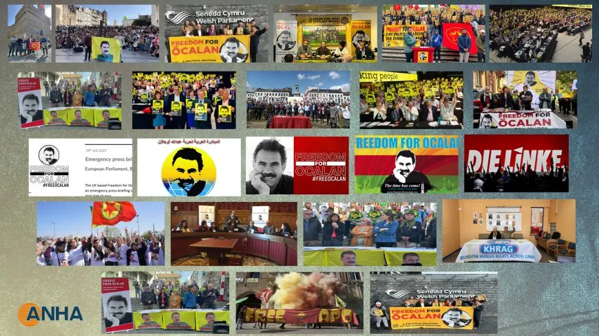 Têkoşîna ji bo Rêber Abdullah Ocalan berfireh dibe