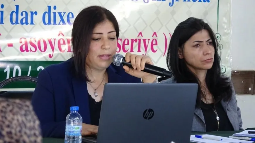Desteya Jin rola aborî û siyasî ya jinan nîqaş kir
