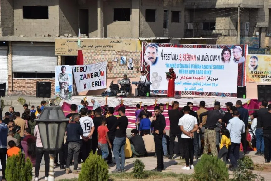 Li Kobanê Mîhrîcana 4′an a Şehîd Stêrvan hate lidarxistin