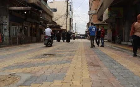 Li sûkeke Qamişloyê danîna keviran bi dawî bû
