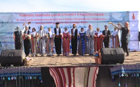 Festîvala Çanda Neteweya Demokratîk bi dawî bû