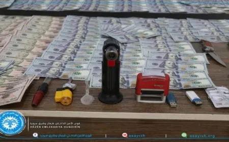 Li Tebqayê kesekî dolarên sexte çêdikirin hate girtin