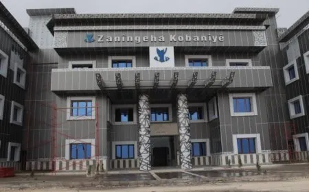 Lêkirina avahiya nû ya Zanîngeha Kobanê bi dawî bû