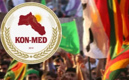 KON-MED'ê banga tevlîbûna meşa 18'ê Mijdarê kir