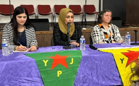 Şandeya jinan hevdîtinên xwe yên li Ewropayê didomîne