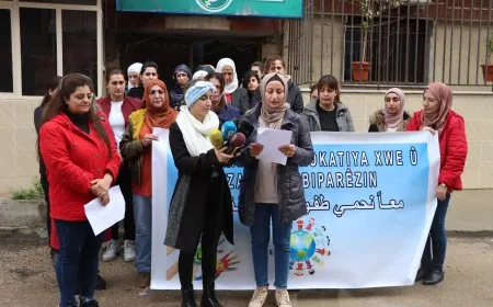 Rêzeçalakiyên Roja Zarokan bi dawî bûn: Jiyaneke ewle ji bo zarokan hat hêvîkirin