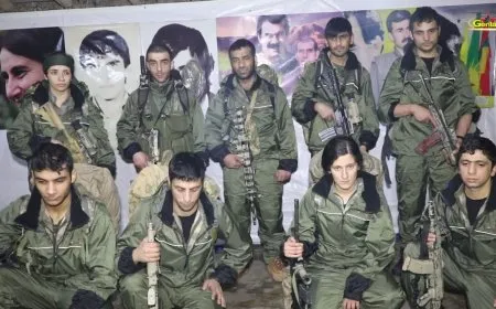 Gerîlayan bi peyamê xwe 45’ mîn Salvegera PKK’ê silav kirin