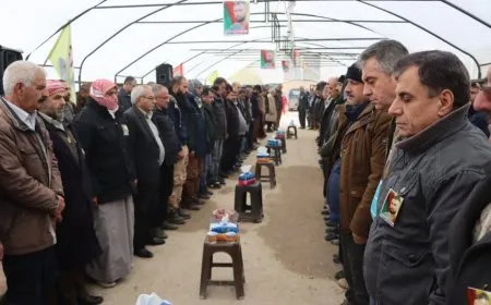 Ji bo şehîd Ciwan Mihemed konê taziyeyê hat danîn