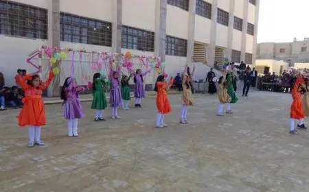 Li Reqayê dibistana herî kevnar hate vekirin