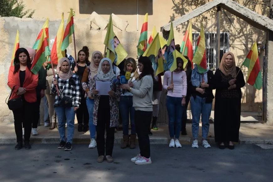 Nivîsgeha Jinan a TEV-DEM`ê banga têkoşîna hevpar a jinan kir
