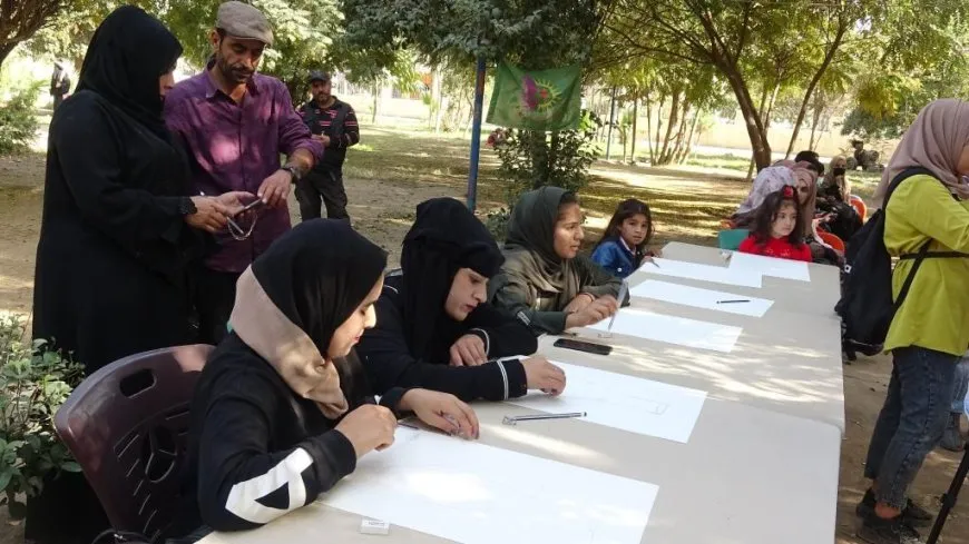 Li Reqayê pêşbirka hunerî ya jinên ciwan