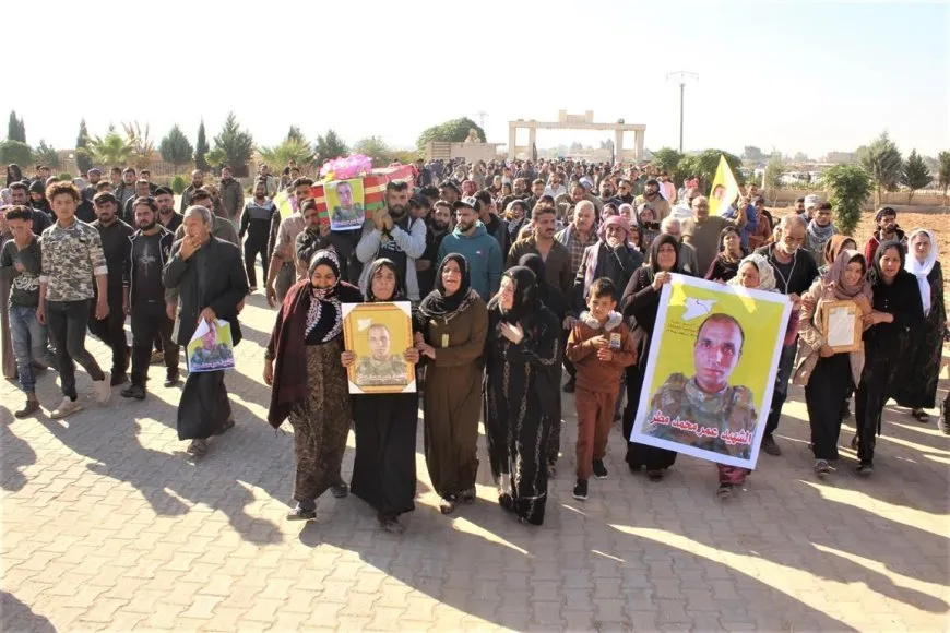 Cenazeyê şehîd Agirî Til Temirê hate veşartin