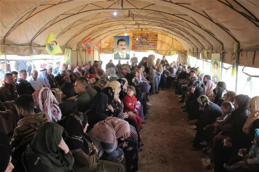 Pêkhateyên Til Temirê beşdarî taziyaya şehîd Omer Meter bûn