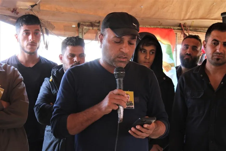 Pêkhateyên Til Temirê beşdarî taziyaya şehîd Omer Meter bûn